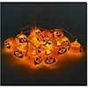 Halloween Pumpkin String Ghost Head Lamps Led Light Bar 16 Lamp Holder