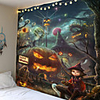 Halloween Scary Palm Blood Wall Hanging Tapestry Halloween Party Wall Tapestry Cloth Tapestries Home Bar Halloween DIY Decor