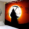 Halloween Scythe Wizard Wall Tapestry Tapestry Halloween Party Wall Tapestry Home Bar Tapestry DIY Halloween Decoration