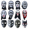 Halloween Skull Hanging Ornaments Foam Skull Bride Clothes Bone Head Scene Layout Props Home Decorations Festival Party Supplies