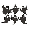 Halloween Stickers Funny Ghost Living Room Horror Self Adhesive Graffiti Wall Stickers