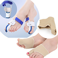 Hallux Valgus Corrector Thumb Valgus Orthopedic Socks Big Toe Foot Bone Day And Night Toe Separator Silicone Separator miniinthebox