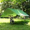 Hammock Rain Fly Outdoor Breathability Wearable Reusable Adjustable Flexible Folding Polyster for 3 - 4 person Hunting Beach Camping Black Blue Green 300300 cm