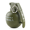 Hand Grenade Shaped Lighter with Sound Effect (Green)