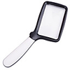 Hand held folding five LED lights reading newspapers for the elderly high definition acrylic optical lens magnifier