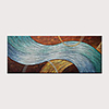 Hand-Painted Abstract Canvas Wall Art Modern Texture Oil Painting Contemporary Art Rolled Without Frame