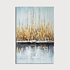 Hand-Painted Abstract Paintings Canvas Art Painting Abstract Acrylic Painting Modern Art Textured Art with Stretcher Ready to Hang With Stretched Frame