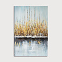 Hand-Painted Abstract Paintings Canvas Art Painting Abstract Acrylic Painting Modern Art Textured Art with Stretcher Ready to Hang With Stretched Frame