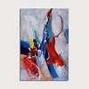 Hand-Painted Abstract Paintings Canvas Art Painting Abstract Acrylic Painting Modern Art Textured Art with Stretcher Ready to Hang With Stretched Frame