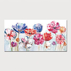 Hand Painted Canvas Oil Painting Abstract Flowers Home Decoration With Frame Painting Ready To Hang With Stretched Frame