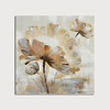 Hand Painted Canvas Oilpainting Abstract Flower Home Decoration with Frame Painting Ready to Hang With Stretched Frame