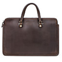 Handbags Solid Colored Genuine Leather for Macbook Pro 13-inch