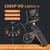 Handheld Endoscope LCD Inspection Camera 8.5mm Industrial Digital Endoscopy 360 Electric Rotatable 1080P 1 Million Pixels IP67 miniinthebox
