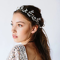 Handmade Bridal ABS Resin Headdress with Crystal 1 PC Wedding / Party / Evening Headpiece miniinthebox