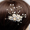 Handmade Bridal ABS Resin Headdress with Petal / Pearls 1 PC Wedding / Party / Evening Headpiece miniinthebox