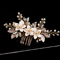 Handmade Bridal Acrylic Headdress with Crystal 1 PC Wedding / Party / Evening Headpiece miniinthebox