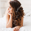 Handmade Bridal Alloy Headdress with Crystal / Pearls 1 PC Wedding / Party / Evening Headpiece miniinthebox
