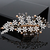 Handmade Bridal Alloy Headdress with Crystal / Petal / Pearls 1 PC Wedding / Party / Evening Headpiece miniinthebox