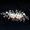 Handmade Bridal Alloy Headdress with Crystal / Petal / Pearls 1 PC Wedding / Party / Evening Headpiece miniinthebox