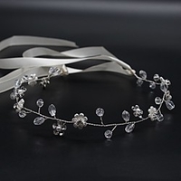 Handmade Bridal Alloy Headdress with Petal / Crystal / Rhinestone 1 PC Wedding / Party / Evening Headpiece miniinthebox
