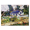 Handmade Vincent van Gogh Oil Painting (Houses at Auvers)