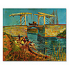 Handmade Vincent van Gogh Oil Painting (The Langlois Bridge at Arles with Women Washing)