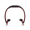 Hands-free Noise Cancellation Sports MP3 Player with 1GB Memory (Black-Red)