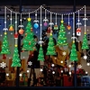 Happy New Year Tree Gifts Wall Decals Bedroom Window Home Decor Merry Christmas Wall Stickers Pvc Mural Art Diy Mural Art