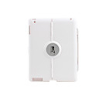 Hard ABS Protection Box/Adjustable Viewing Angle Stand for Apple iPad 2