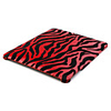 Hard Back Case Cover for Apple iPad 2 (Red Zebra)