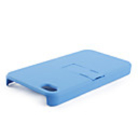 Hard Case with Stand for iPhone4 (Blue)