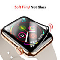 Hard PC Case with Tempered Glass Screen Protector for Apple Watch Series 6 SE Series 5 Series 4 - 44mm