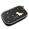 Hard Pouch with Cute Dog Pattern for Nintendo DS Lite (Black)