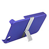 Hard Protective Case w/ Stand for iPhone 4 - Blue