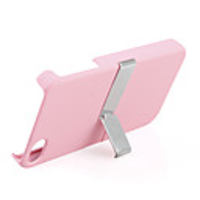Hard Protective Case w/ Stand for iPhone 4 - Pink