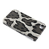 Hard Protective Case with Leopard Print for iPhone 4 (Black)