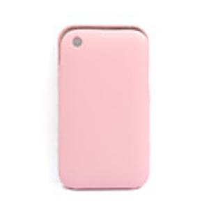 Hard PU Leather Case for iPhone 3G/3GS (Pink)