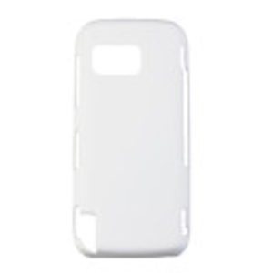 Hard Rubber Case Cover For Nokia 5800 White