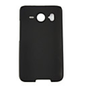 Hard Skin Back Cover Case For HTC Desire HD Black