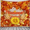 Harvest Festival Holiday Party Wall Tapestry Art Decor Blanket Curtain Picnic Tablecloth Hanging Home Bedroom Living Room Dorm Decoration Polyester
