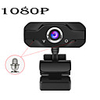 HD 1080P Web Camera Built-in Dual Mics Smart Webcam USB Pro Stream Camera for Desktop Laptops PC Game Cam For OS Windows