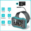 HD 8mm dual lens industrial Endoscope IP67 Waterproof pipe inspection Camera 4.5
