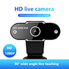 HD Webcam 1080P Auto/Manual Focus Web Camera With Microphone Live Video Conference Work USB Cam For PC Laptop Computer