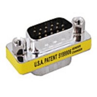HDB15M to HDB15M Mini Gender Changer Adapter