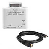 HDMI Camera Connection Kit for iPad/iPad 2/iPhone 4/4S 1.5M HDMI Cable