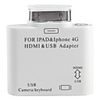 HDMI Camera Connection Kit for iPhone 4,  4S,  iPad,  iPad 2
