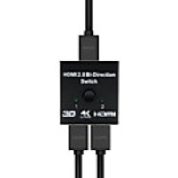HDMI Switch Bi-Direction 4K HDMI Switcher 2 in 1 out HDMI Splitter 1x2/2x1 Adapter out Converter for PS4/3 TV Box