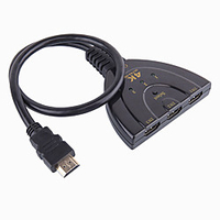 HDMI Switch Switcher Splitter 3 In 1 Out Split Signal Adapter Cable