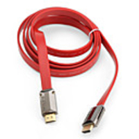 HDMI Ver. 1.4 Style Cable for PS3 and Xbox 360 (1.8M,  OD 7.3mm,  Red)
