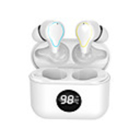 HE-1 True Wireless Earbuds Bluetooth 5.0 Headphone LED Battery Display Touch Control Waterproof Sports Fitness Earphones